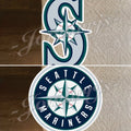 Seattle Mariners Baseball Logo MLB Sticker Decal #SeaUsRise 2-18" waterproof