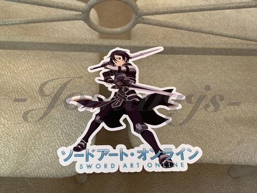 Sword Art Online - Anime - Kirito Sticker Vinyl Sign Decal Custom Manga SAO