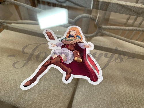 Black Clover - Anime - Mimosa Vermillion Sticker Vinyl Decal Custom manga laptop