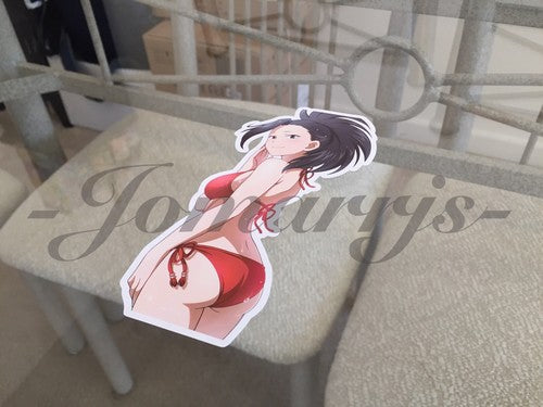 My Hero Academia - Anime - Momo Yaoyorozu Bikini Sun Fun Sticker Decal Vinyl