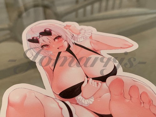 Azur Lane - Anime - Sirius Bikini Sun Fun Custom Sticker Decal Vinyl #2