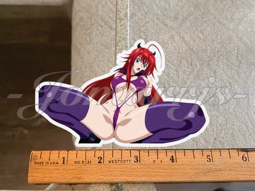 Highschool DxD Anime Rias Gremory Sticker Vinyl ecchi bikini sun fun lingerie 33