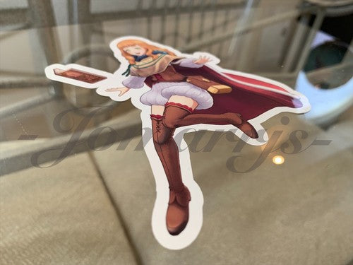 Black Clover - Anime - Mimosa Vermillion Sticker Vinyl Decal Custom manga laptop