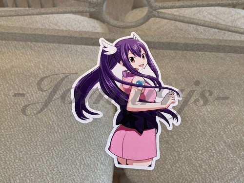 Fairy Tail - Anime - Wendy Marvell Sticker Vinyl Sign custom mage guild