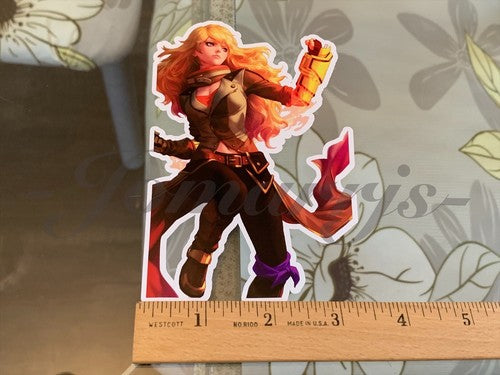 RWBY - Anime - Yang Xiao Long Custom Sticker Decal 1 huntress