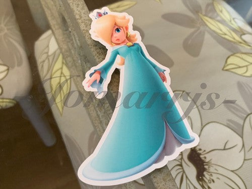 Super Mario - Anime - Rosalina Sticker Decal Vinyl #1 nintendo galaxy