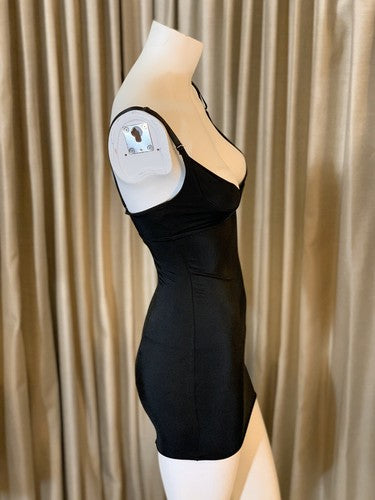 Skweez Couture Jill Zarin Seamless WYOB Shaper Lace Slip Black M Shapewear