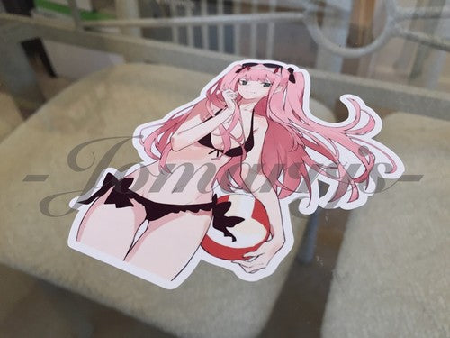 Darling in the Franxx - Anime - 002 "Zero Two" Bikini Sticker Decal Vinyl manga