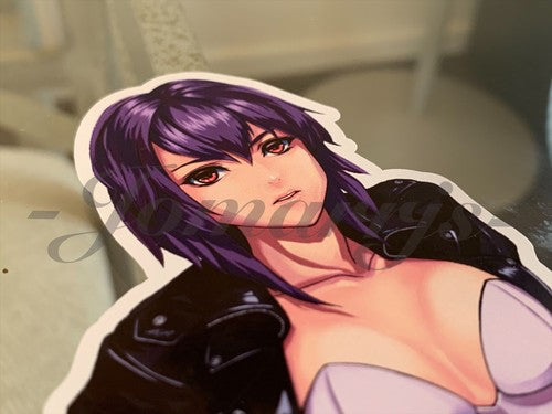 Ghost in the Shell - Anime - Major Motoko Kusanagi Sticker Decal Vinyl laptop a
