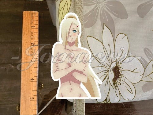 Naruto - Anime - Ino Yamanaka Custom Sticker Decals Vinyl Sign sexy ecchi manga