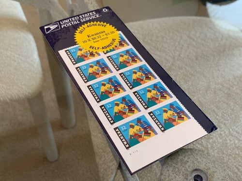 1997 KWANZAA USPS SEALED 32 CENT MINT SHEET OF 20 NH Design of #3175