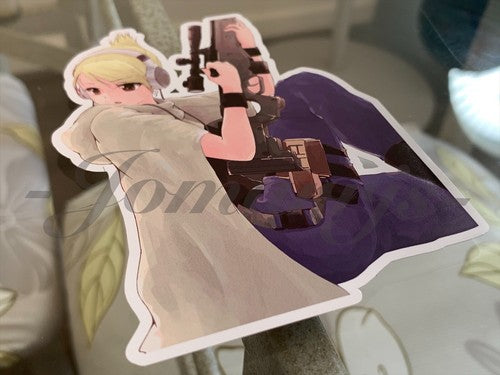 Fullmetal Alchemist - Anime - Riza Hawkeye Sniper Custom Sticker Decal manga