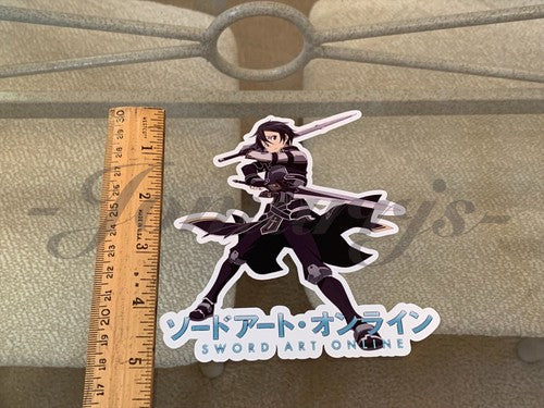 Sword Art Online - Anime - Kirito Sticker Vinyl Sign Decal Custom Manga SAO