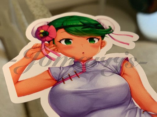 Pokemon - Anime - Mao Mallow Custom Sticker Decal Vinyl bikini sun fun manga #2