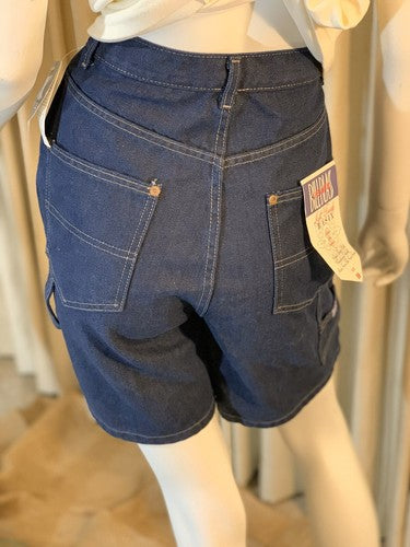 Bill Blass Blue Jean Stretch Shorts Denim Women's Size 10 NWT