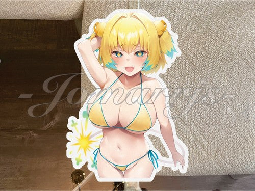 Bombergirl Anime Pine “Bang” Custom Sticker Decal sexy manga slap ecchi gamer