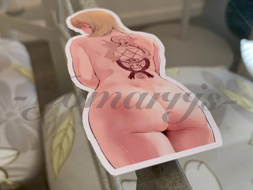 Fullmetal Alchemist - Anime - Riza Hawkeye “Cleansed” Custom Sticker Decal manga