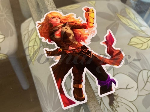 RWBY - Anime - Yang Xiao Long Custom Sticker Decal 1 huntress
