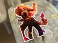 RWBY - Anime - Yang Xiao Long Custom Sticker Decal 1 huntress
