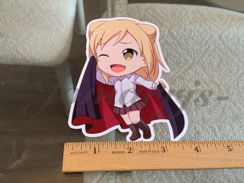 Demi-chan wa Kataritai - Anime Hikari Takanashi Chibi Sticker Decal manga