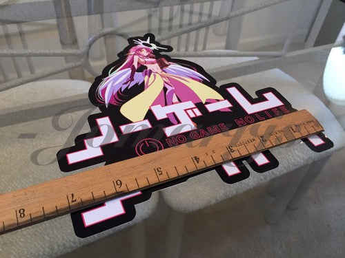 No Game No Life - Anime - Jibril Sticker Decals Vinyl Sign flügel sora lap top