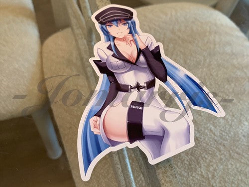 Akame ga Kill! - Anime - General Esdeath Custom Sticker Decal Vinyl #19