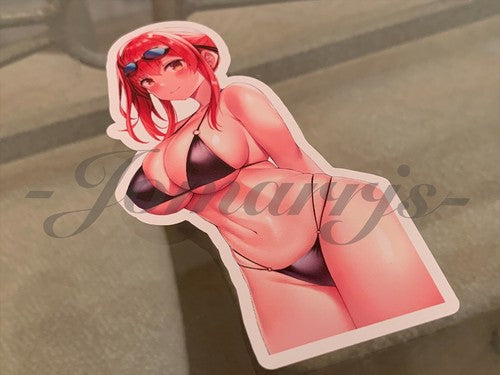 Azur Lane - Anime - Zara Bikini Sun Fun Custom Sticker Decal Vinyl #1