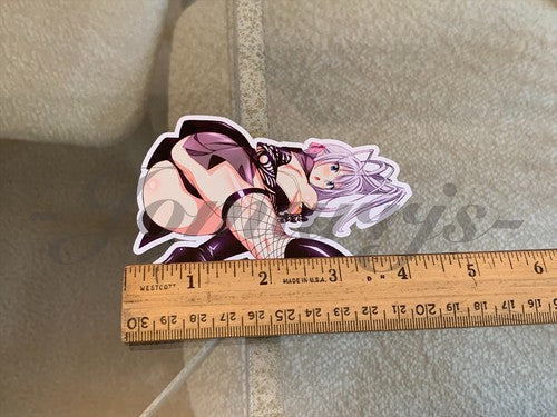 High School DxD Anime Rossweisse Lingerie Sticker Decal bikini sun fun