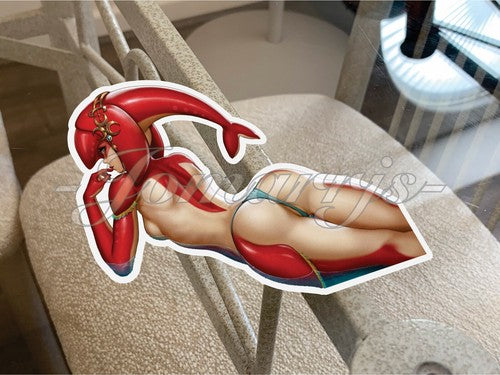 The Legend Of Zelda - Anime - Princess Mipha Bikini Sun Fun Sticker b sexy ecchi