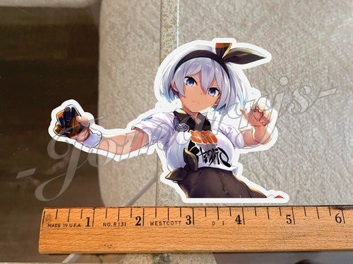 Pokemon - Anime - Bea Saitou “Battle” Colored Custom Sticker Decal 8