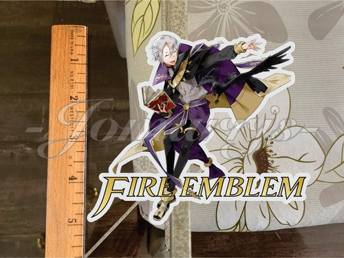 Fire Emblem - Anime Henry Fire Emblem Logo Custom Colored Sticker Vinyl Decal