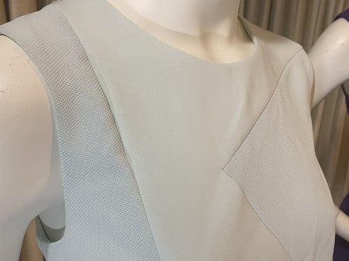 DKNY Women’s Textured Sleeveless Stretch Sheath Mint Dress Sz 10 NWT MSRP $129