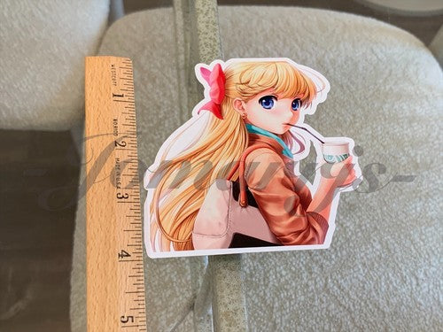 Sailor Moon - Anime - Sailor Venus Aino Minako Custom Colored Sticker Decal