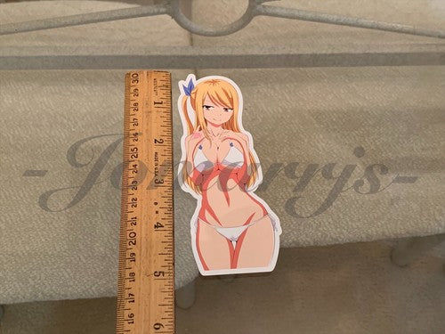 Fairy Tail - Anime - Lucy Heartfilia d. Bikini Sun Fun Sticker Vinyl Decal Sign
