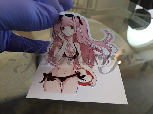 Darling in the Franxx - Anime - 002 "Zero Two" Bikini Sticker Decal Vinyl manga