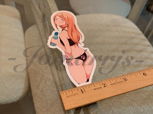 Dagashi Kashi - Anime - Endou Saya Bikini Sun Fun Sticker Decal manga #6
