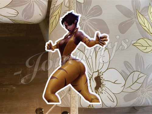 Vixen Anime Marilyn Mari Macabe Sticker Decal ecchi oppai waifu art dc Comics