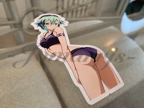 Sword Art Online - Anime - Sinon Shino Asada Bikini Sun Fun b. Sticker Vinyl SAO