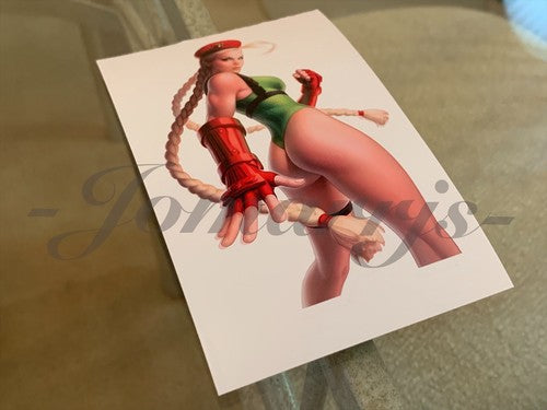 Street Fighter - Anime - Cammy White Killer Bee Sticker Decal Vinyl #1 bikini