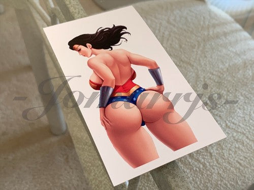 Wonder Woman - Anime - Princess Diana Bikini Sun Fun Sticker Decal Vinyl #a