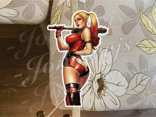 Suicide Squad Anime Harley Quinn Sticker Decal Vinyl laptop bikini DC Comics 7