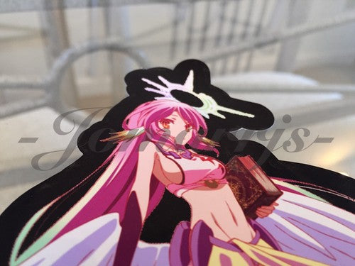 No Game No Life - Anime - Jibril Sticker Decals Vinyl Sign flügel sora lap top