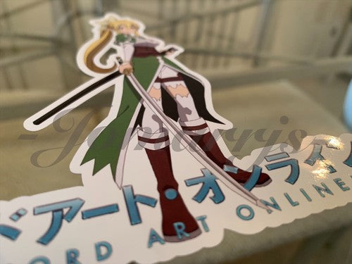Sword Art Online - Anime - Leafa Suguha Kirigaya Sticker Vinyl Decal Custom SAO