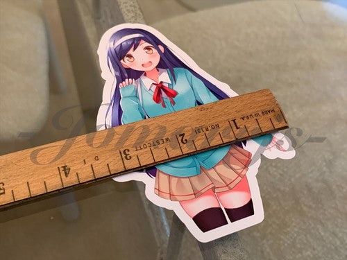 Bokuben (We Never Learn) - Anime - Fumino Furuhashi Custom Sticker Decal 2 manga