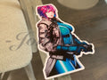 Ghost in the Shell - Anime - Major Motoko Kusanagi Sticker Decal Vinyl laptop b