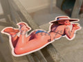 The Legend Of Zelda - Anime - Princess Zelda Bikini Sun Fun Sticker Decal #1