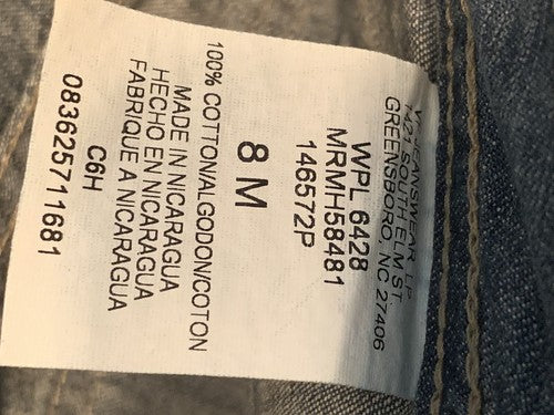 Riders by Lee Women's Size 8 Comfort Bermuda Short Blue NWT