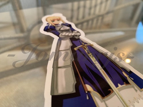 Fate - Anime - Artoria Pendragon Saber Sticker Vinyl Decal Custom manga laptop