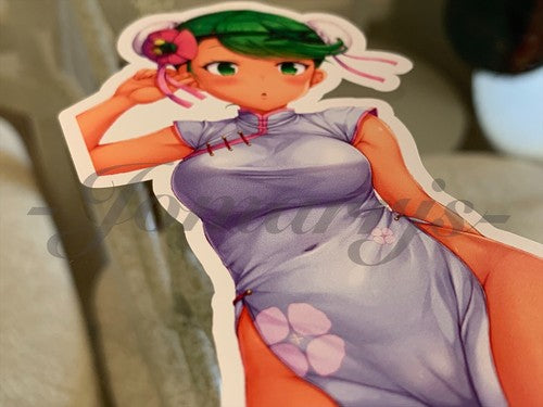 Pokemon - Anime - Mao Mallow Custom Sticker Decal Vinyl bikini sun fun manga #2