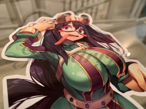 My Hero Academia - Anime - Froppy Tsuyu Asui d. Sticker Vinyl manga sexy